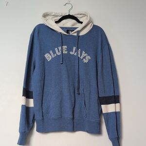 47 Blue and White Sweater